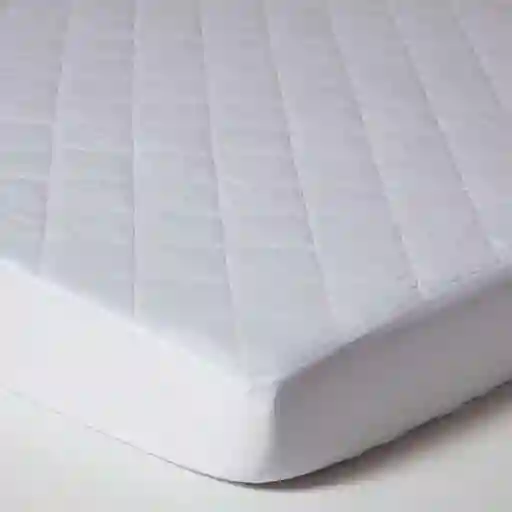 Protectores De Colchón Blanco 1.40