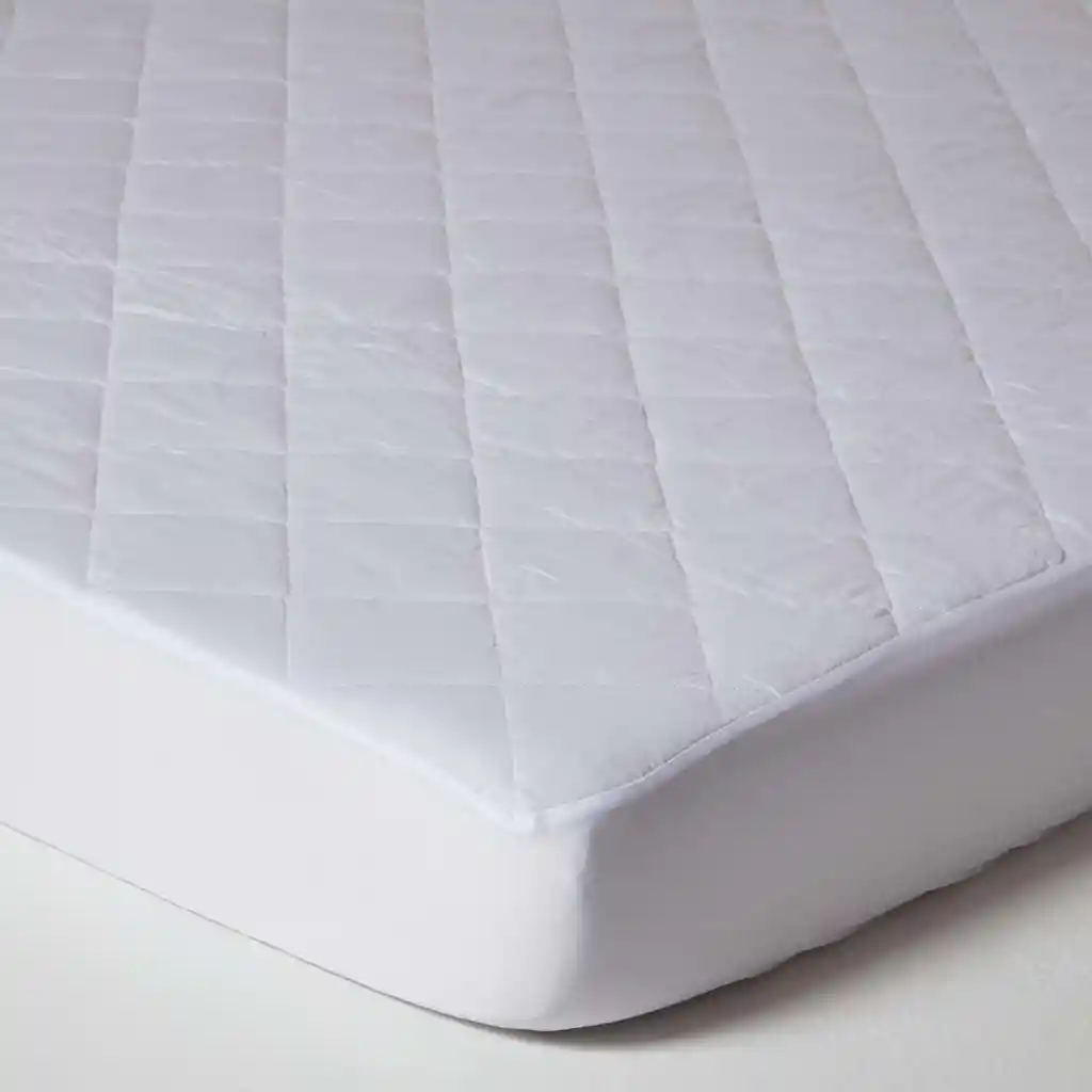 Protectores De Colchón Blanco 1.40