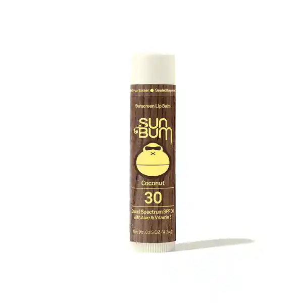 Bálsamo Labial Con Protector Solar Sun Bum Coco Fps 30 4.25ml