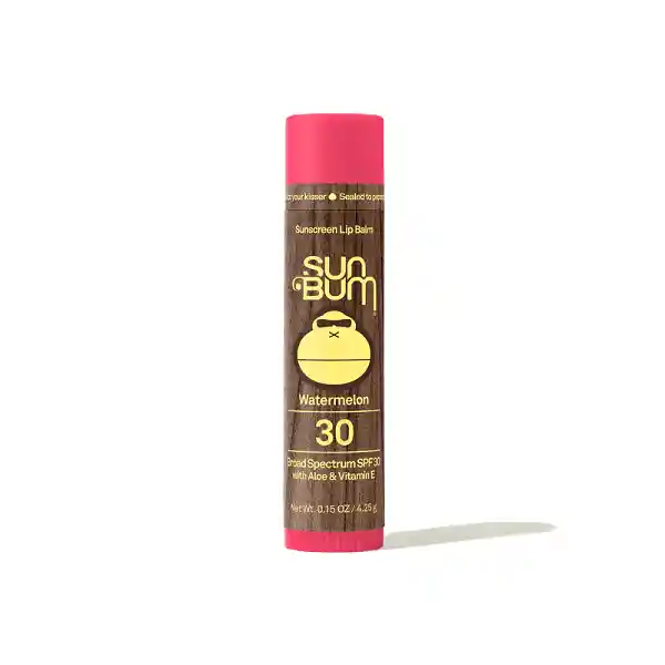 Bálsamo Labial Con Protector Solar Sun Bum Sandia Fps 30 4.25ml