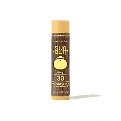 Bálsamo Labial Con Protector Solar Sun Bum Mango Fps 30 4.25ml