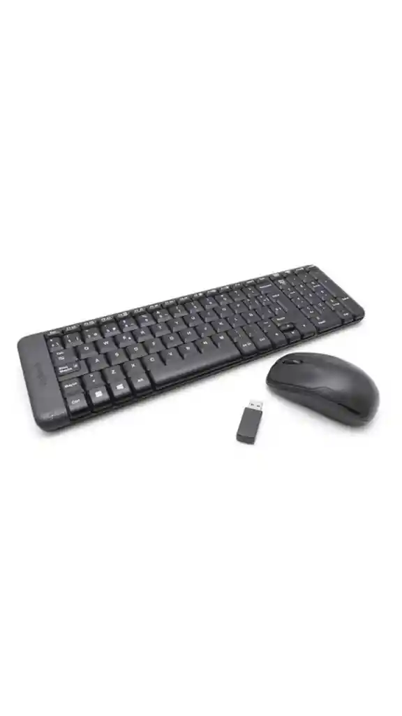 Combo Teclado Mouse Inalámbrico Logitech Mk220