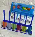 Abaco Linea Azul Pequeño Pasta