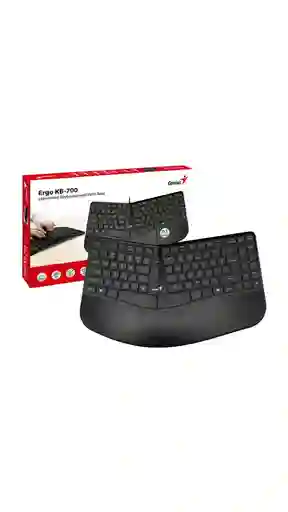 Teclado Usb Alambrico Ergonomico Genius Kb-700