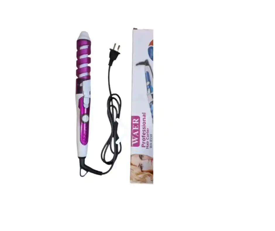Trio Plancha Cepillo Secador + Pinza Rizadora