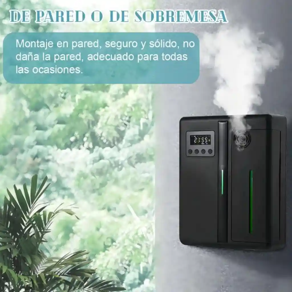 Maquina Humidificador Difusor Aromas Inteligente Elimina Olores
