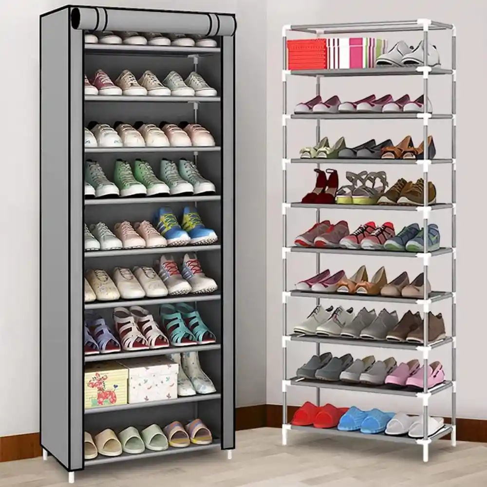 Organizador De Zapatos 9 Niveles Armario Desarmable Zapatero