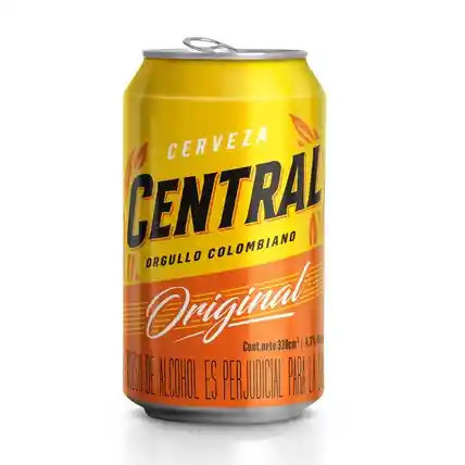 Cerveza Central Lata 330ml X 1und