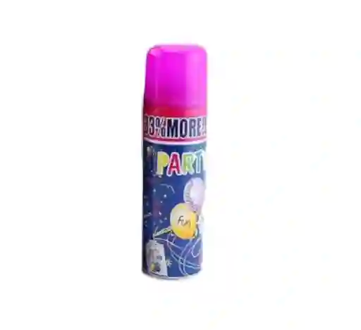 Serpentina En Spray Color Morado 250 Ml