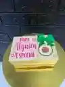 Caja Regalo Dulces Mas Llavero Aguacate