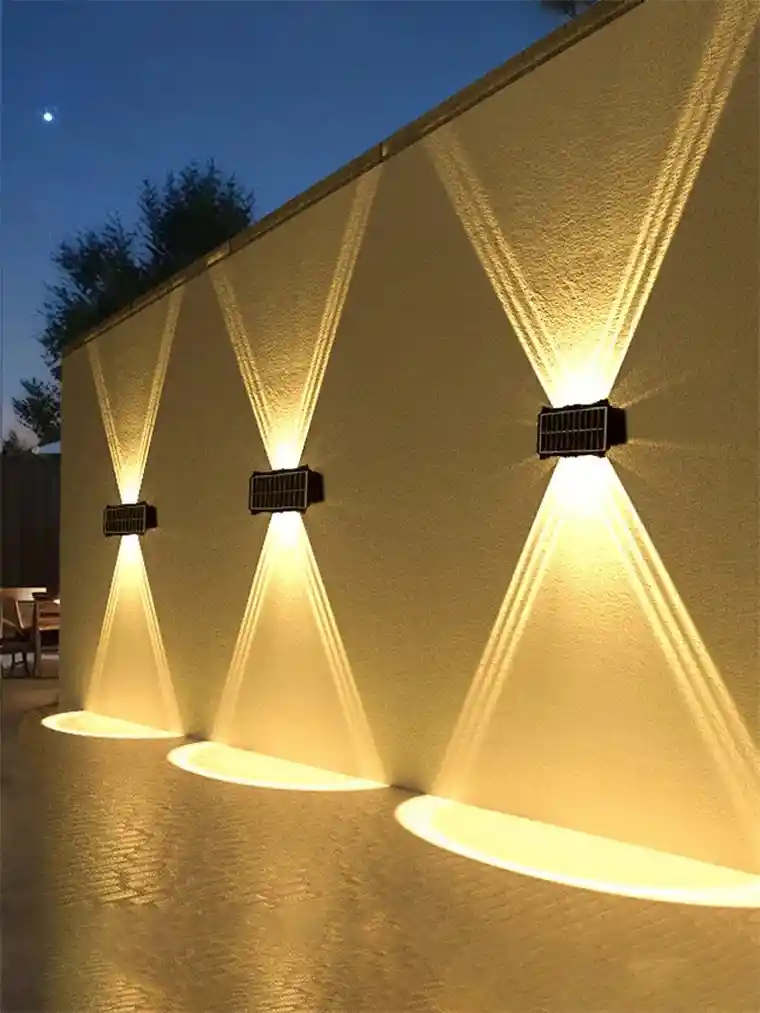 Lampara De Pared Led Solar