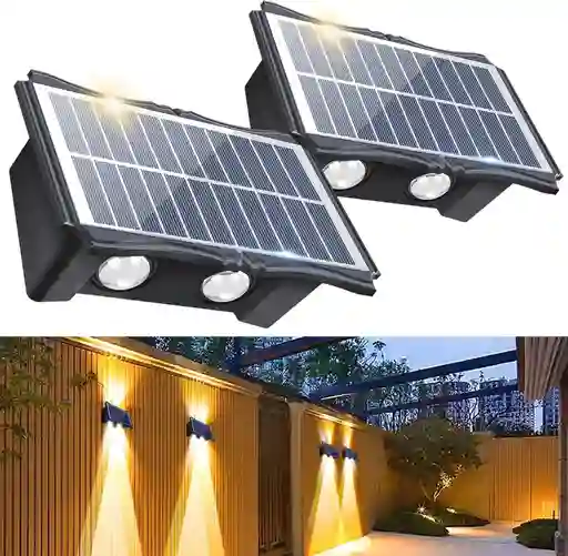 Lampara De Pared Led Solar