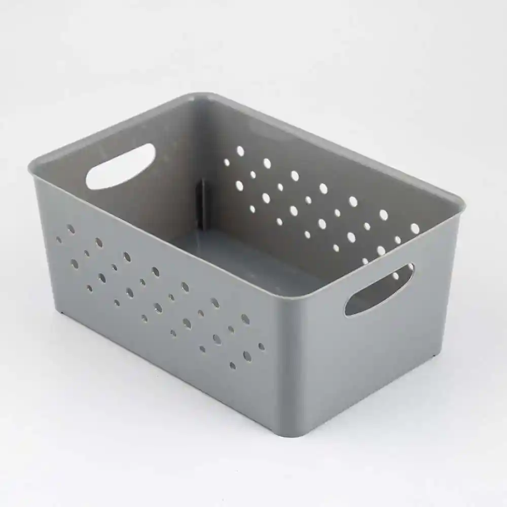 Canastas Canastas -20% *imágenes De Referencia Canastas Great Plastic 30x21x21cm Blanco Plastico
