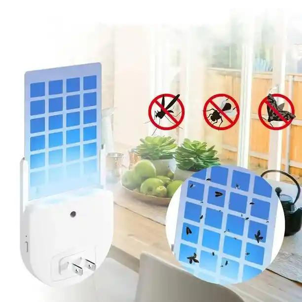 Trampa Para Moscas Enchufable De Interiores