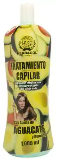 Herbacol Tratamiento Con Aceite De Aguacate Y Keratina 1000ml