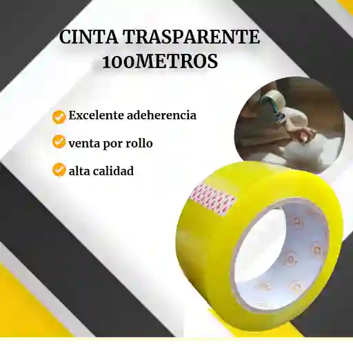 Cinta Transparente 100m - Empaque