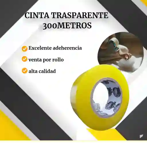 Cinta Trasparente 300m-empaque