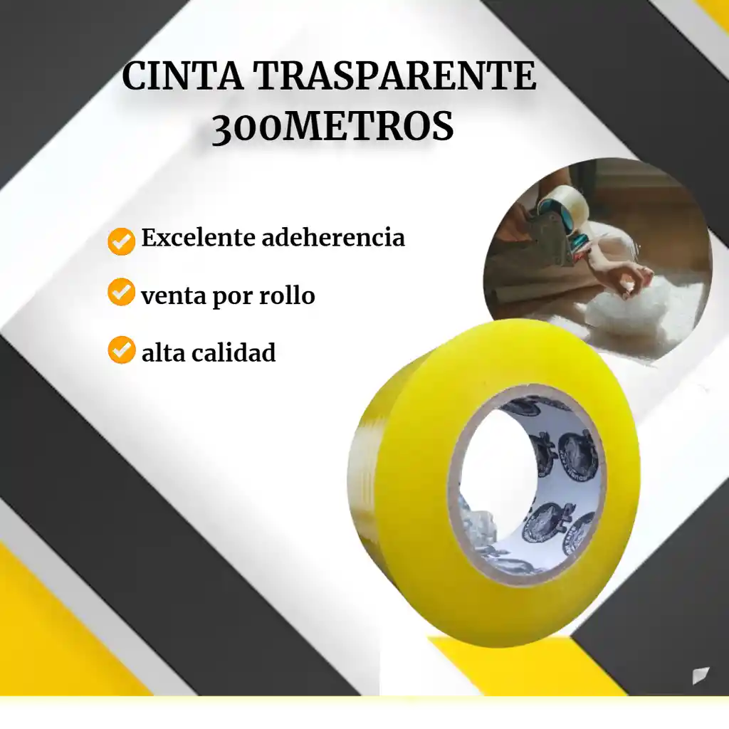 Cinta Trasparente 300m-empaque