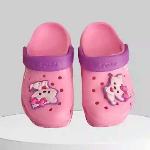 Chancla Cross Rosada Talla 24