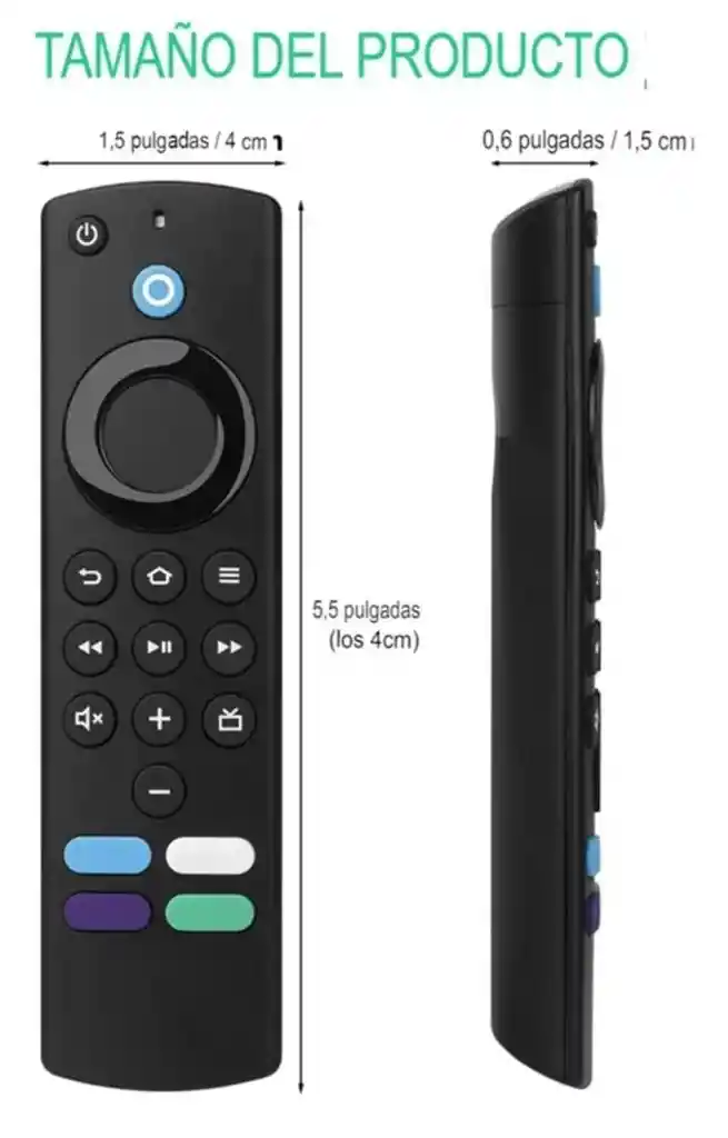Mando A Distancia Fire Stick Lite Amazon (comando De Voz)