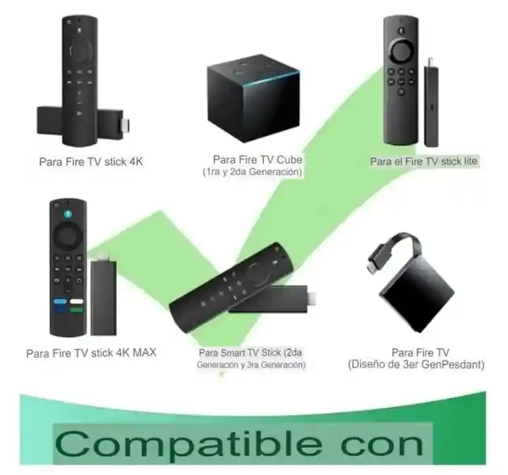Mando A Distancia Fire Stick Lite Amazon (comando De Voz)