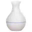 Humidificador Difusor De Aromas Con Luz Led – Diseño Elegante En Color Blanco + Esencia