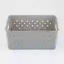 Canastas Great Plastic 25x18x18cm Gris Plastico