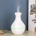 Humidificador Difusor De Aromas Con Luz Led – Diseño Elegante En Color Blanco + Esencia