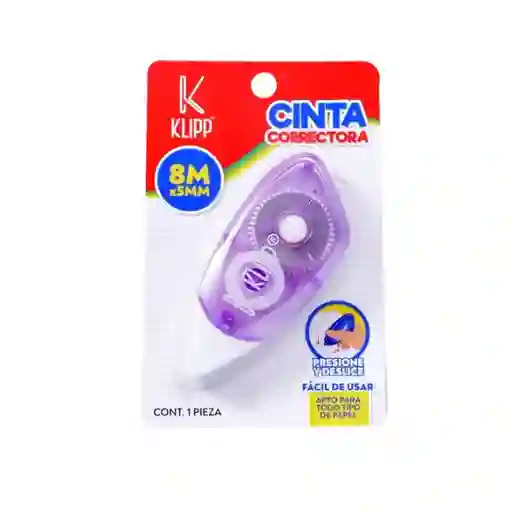 Corrector Cinta Klipp 8m