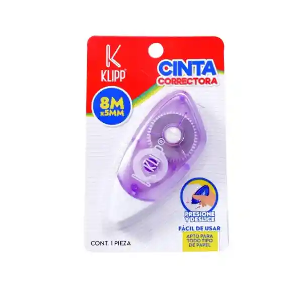 Corrector Cinta Klipp 8m