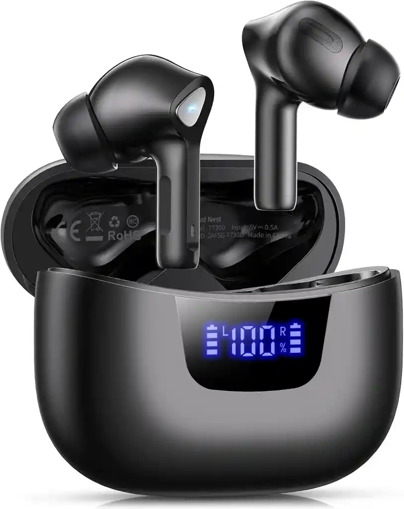 Auriculares Inalambricos Bluetooth V5.3 Reproduccion 50horas