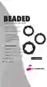 Juego Anillos X3 Pene Beaded Cock Rings - Negro