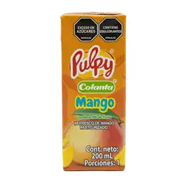 Pulpy Slim X 200 Ml En Tetrapack Sabor Mango