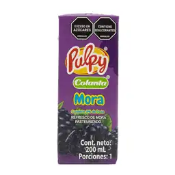 Pulpy Slim X 200 Ml En Tetrapack Sabor Mora