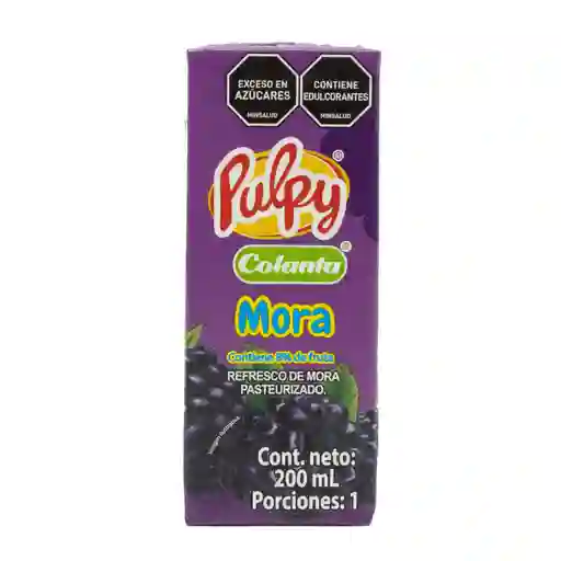 Pulpy Slim X 200 Ml En Tetrapack Sabor Mora