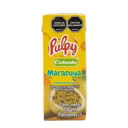 Pulpy Slim X 200 Ml Tetrapack Sabor Maracuyá