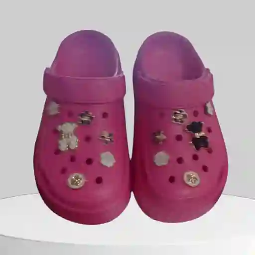 Chancla Cross Fuscia Talla 36