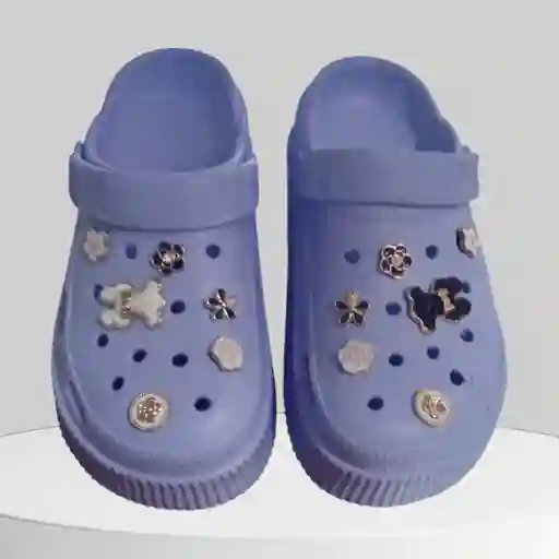 Chancla Cross Azul Talla 38