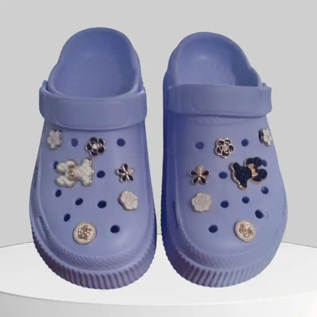 Chancla Cross Azul Talla 38