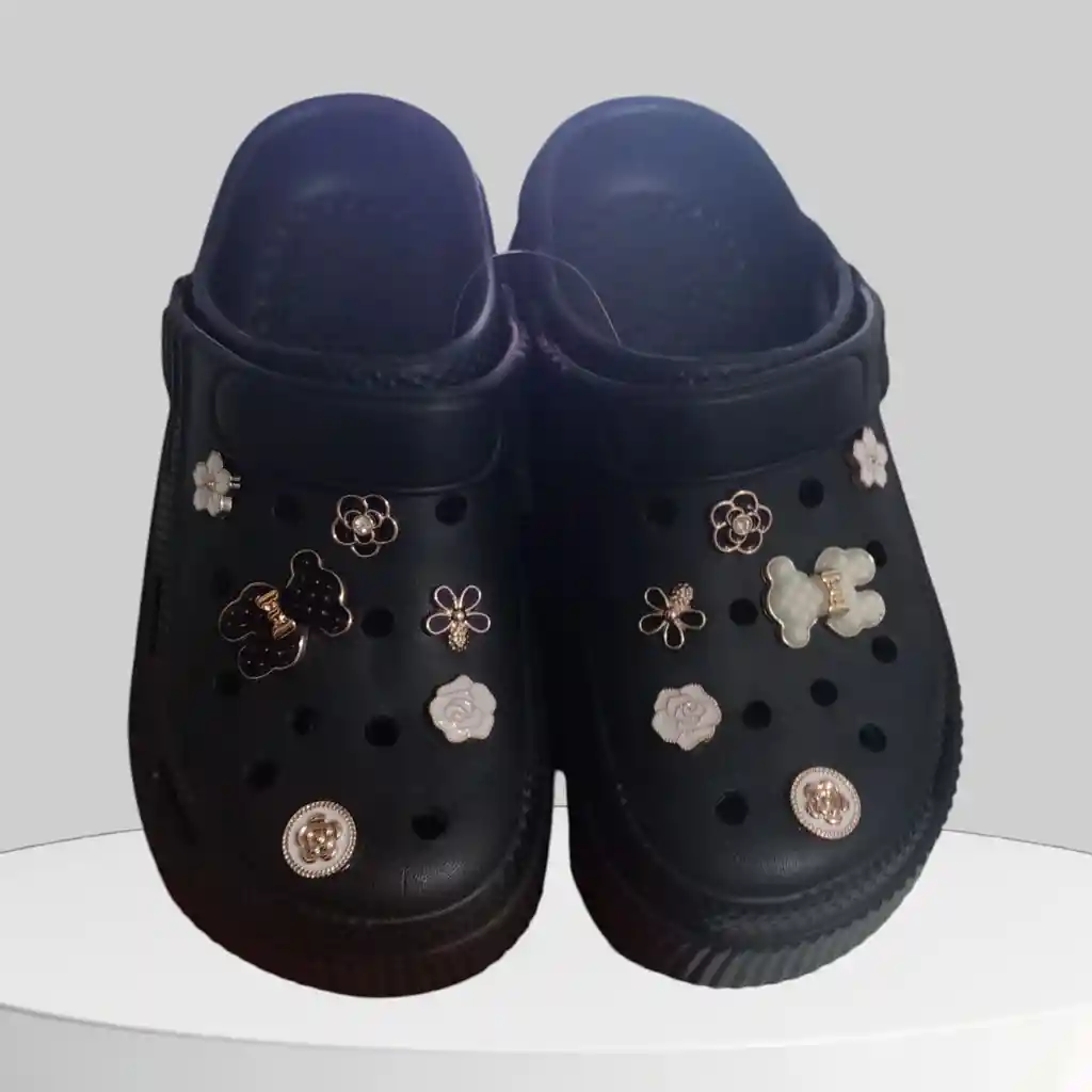 Chancla Cross Negro Talla 39