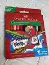 Plumones Faber Castell Lavables X12