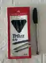 Lapicero Faber Castell Negro Trilux Unidad
