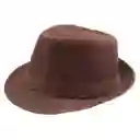 Sombrero Cubano Fedora Verano Sol Panamá Casual Marron