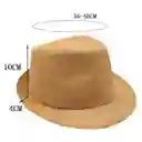Sombrero Cubano Fedora Verano Sol Panamá Casual Marron