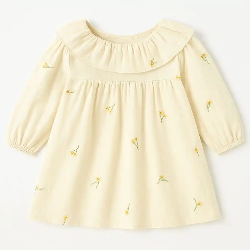Vestido Suave Para Niña
