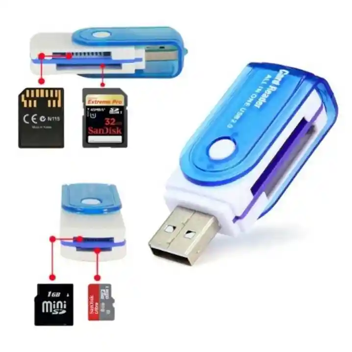 Lector De Memoria Sd Micro Sd A Usb