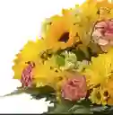 Flores Amarillas En Caja – Brillo Especial 🌼💛