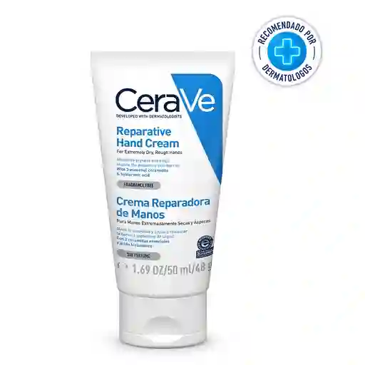 Crema Reparadora De Manos Cerave Todo Tipo De Piel 50ml