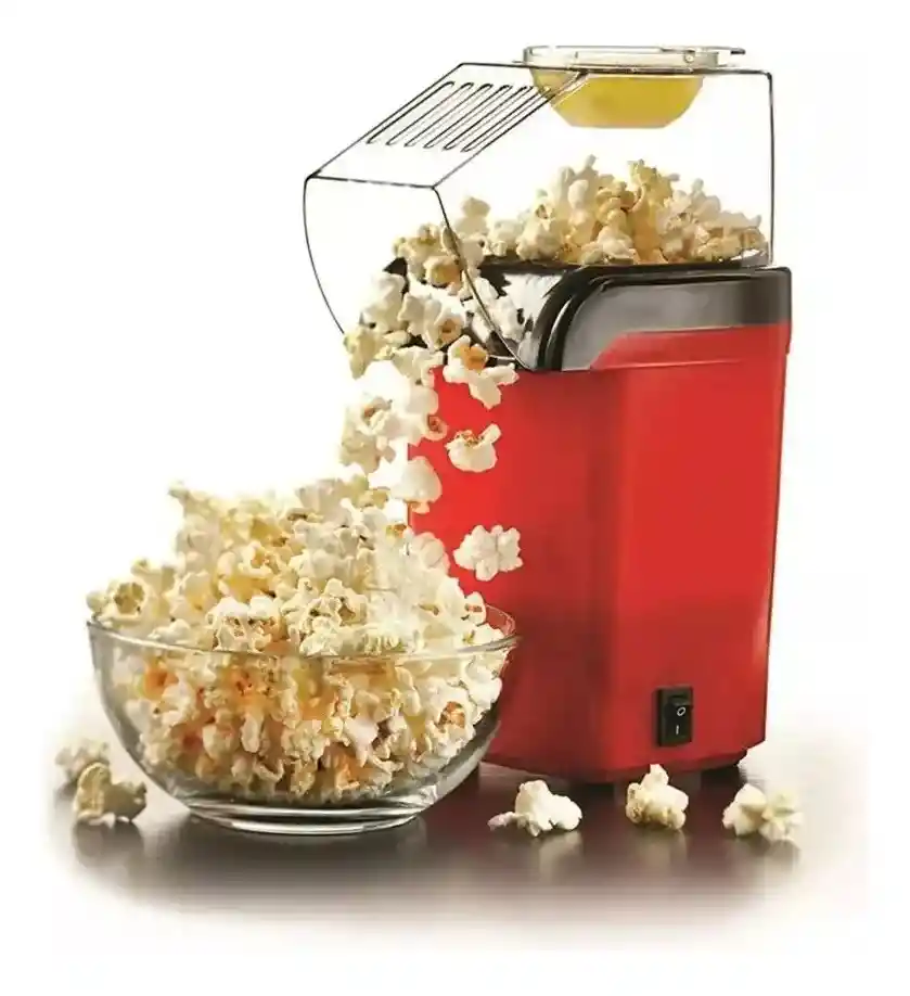Maquina Palomitas Popcorn Portátil Crispetera Aire Caliente