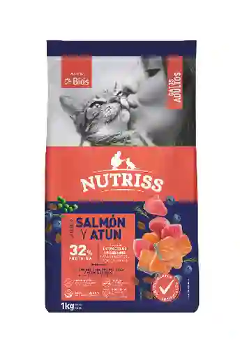 Nutriss Gatos Adultos Salmón Y Atún X 1kg